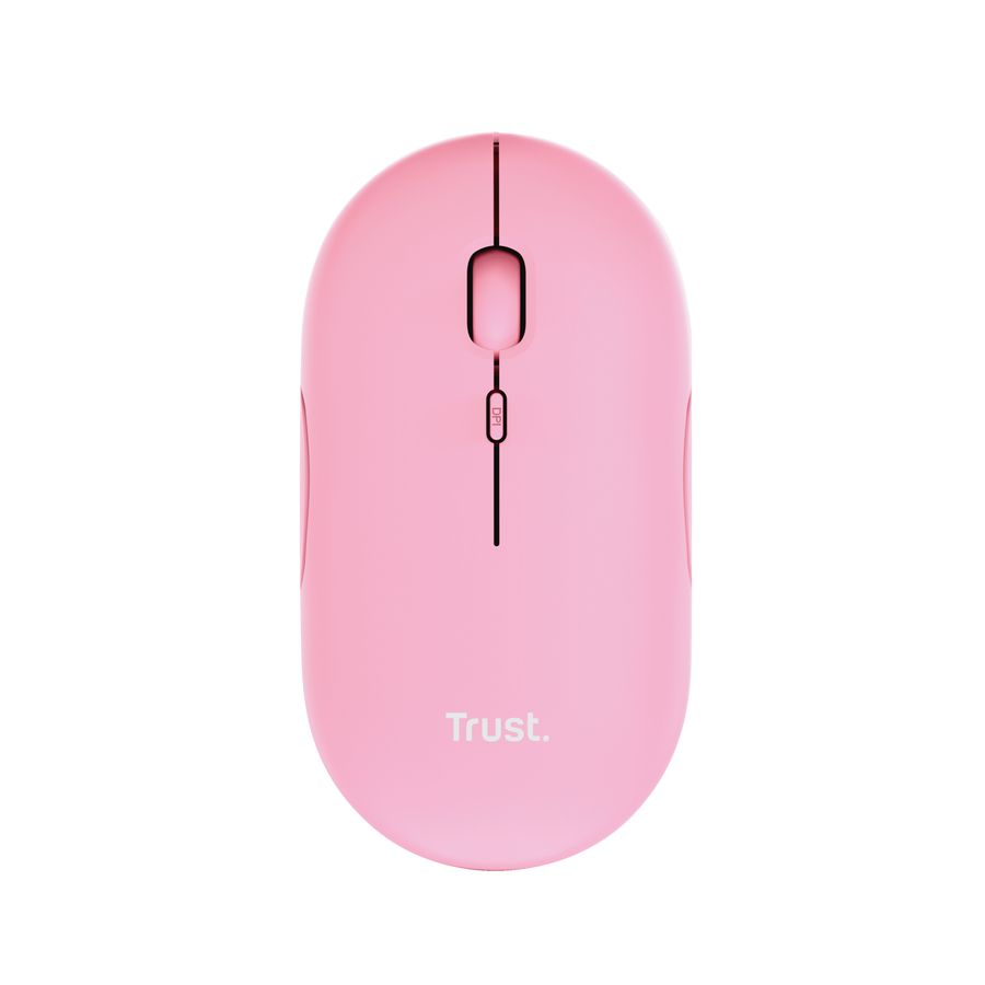 Миша Trust Puck Rechargeable Ultra-Thin BT WL Silent Pink (24125) Миша Trust Puck Rechargeable Ultra-Thin BT WL Silent Pink (24125)
