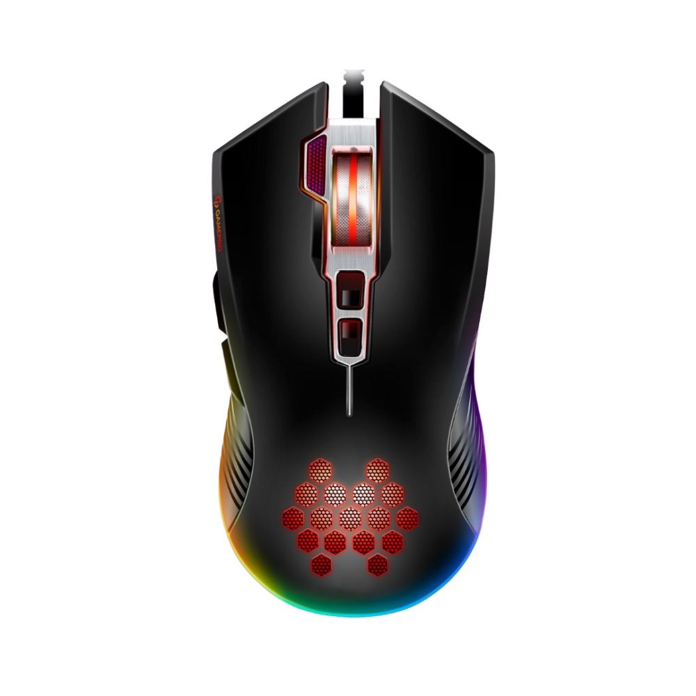 Дротова оптична мишка GamePro Phoenix USB Black (GM543) Дротова оптична мишка GamePro Phoenix USB Black (GM543)