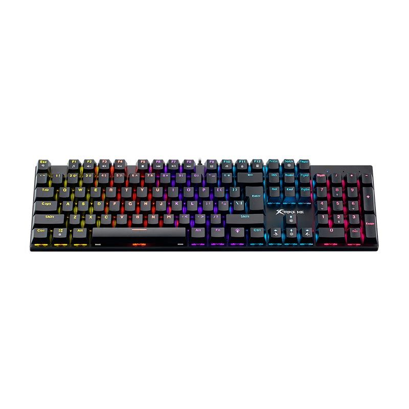 Клавиатура XTRIKE ME mechanical wired keyboard GK-803 |104 Keys, RGB, EN Layout| black Клавиатура XTRIKE ME mechanical wired keyboard GK-803 |104 Keys, RGB, EN Layout| black