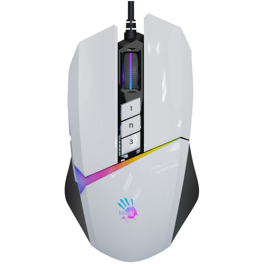 Мышь A4tech Bloody W60 Max Panda White Мышь A4tech Bloody W60 Max Panda White