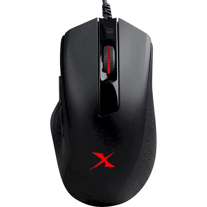 Ігрова мишка дротова A4tech Bloody X5 Max USB чорного кольору Ігрова мишка дротова A4tech Bloody X5 Max USB чорного кольору