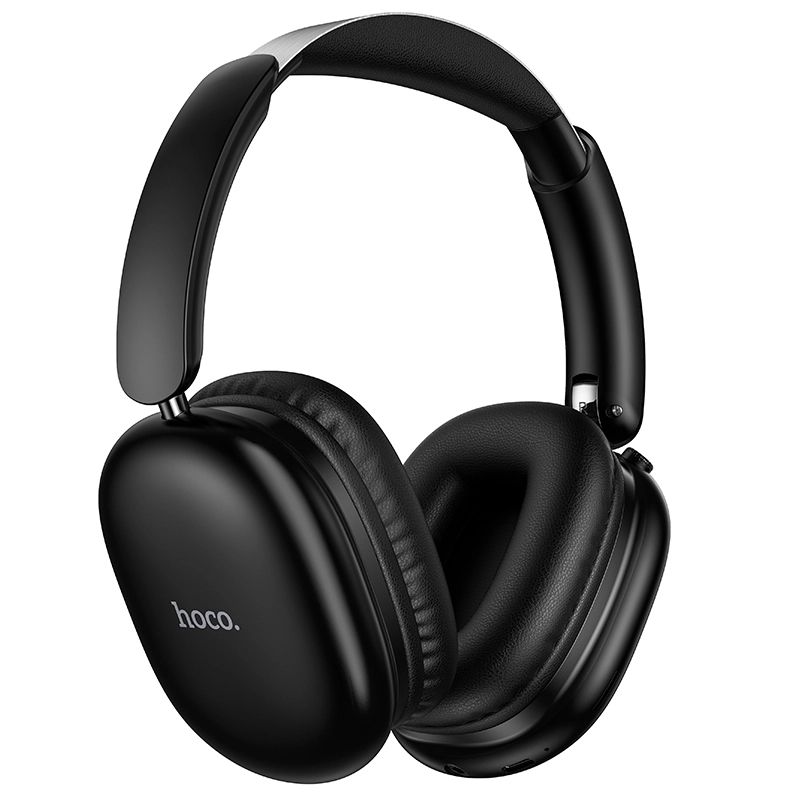 Бездротові навушники HOCO W73 Graceful Black з підтримкою TF та AUX (до 45 год роботи) Бездротові навушники HOCO W73 Graceful Black з підтримкою TF та AUX (до 45 год роботи)
