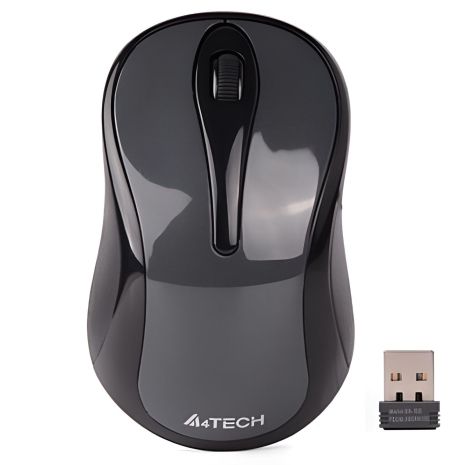 Мышь A4Tech G3-280NS Glossy Gray