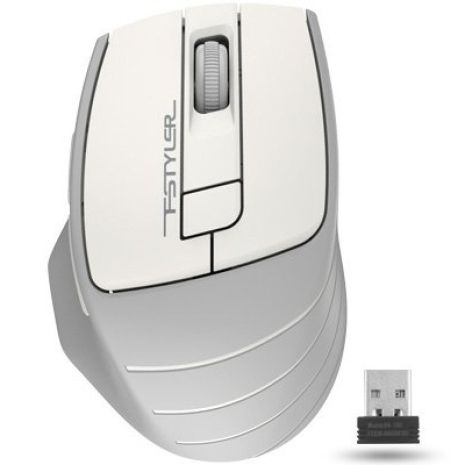 Мышь A4Tech Fstyler FG30S Wireless Grey/White