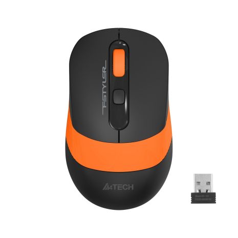 Мышь A4Tech Fstyler FG10S Black/Orange