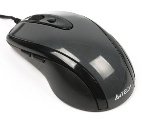 Мышь A4Tech N-708X Glossy Grey