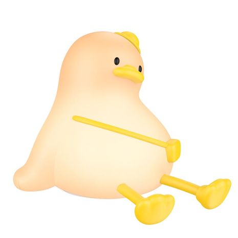 Ночник HOCO Silicone duck lamp HX16 |7h| white Ночник HOCO Silicone duck lamp HX16 |7h| white