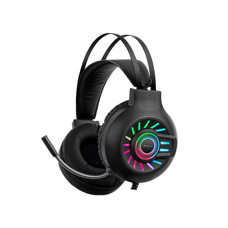 Наушники XTRIKE ME Gaming RGB Backlight GH-605 |3.5mm/USB| black Наушники XTRIKE ME Gaming RGB Backlight GH-605 |3.5mm/USB| black