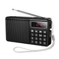 Портативный радиоприемник HOCO Portable radio HI50 |AM/FM, USB/TF/BT5.3, 5W| black