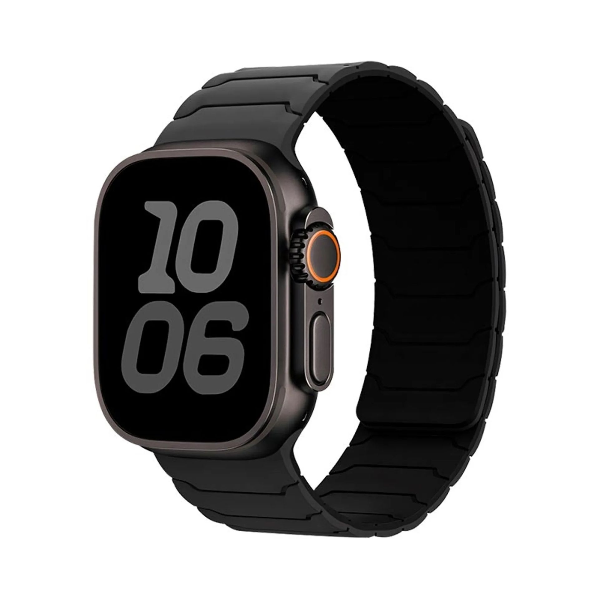Ремешок HOCO iWatch Flexible series magnetic silicone strap WA39 (38/40/41/42mm) black Ремешок HOCO iWatch Flexible series magnetic silicone strap WA39 (38/40/41/42mm) black