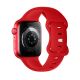 Ремешок HOCO iWatch WA15 Flexible series 8-character buckle solid color silicone strap (42/44/45/49mm) Big Red Ремешок HOCO iWatch WA15 Flexible series 8-character buckle solid color silicone strap (42/44/45/49mm) Big Red