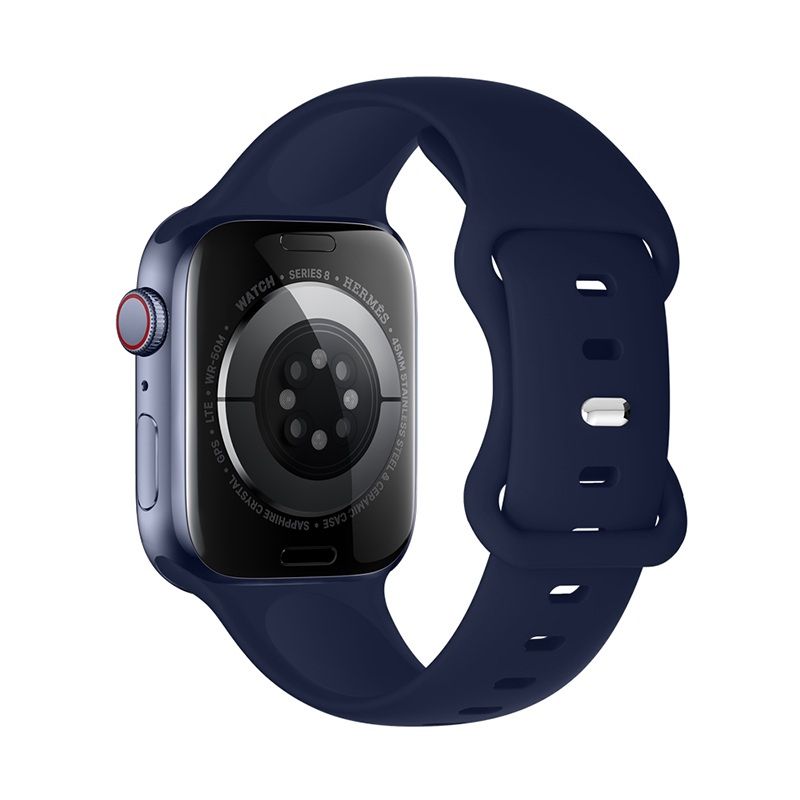 Ремешок HOCO iWatch WA15 Flexible series 8-character buckle solid color silicone strap (38/40/41mm) midnight blue Ремешок HOCO iWatch WA15 Flexible series 8-character buckle solid color silicone strap (38/40/41mm) midnight blue
