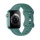 Ремешок HOCO iWatch WA15 Flexible series 8-character buckle solid color silicone strap (42/44/45/49mm) Pine Green Ремешок HOCO iWatch WA15 Flexible series 8-character buckle solid color silicone strap (42/44/45/49mm) Pine Green
