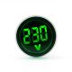 Вольтметр в розетку круглый (50-500V) EU LED мини GREEN Вольтметр в розетку круглый (50-500V) EU LED мини GREEN
