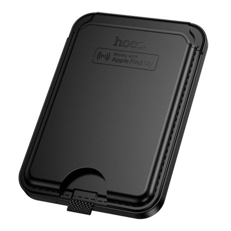 Поисковый трекер многофункциональный HOCO Tiger smart anti-lost magnetic card holder (rechargeable) E91I black Поисковый трекер многофункциональный HOCO Tiger smart anti-lost magnetic card holder (rechargeable) E91I black