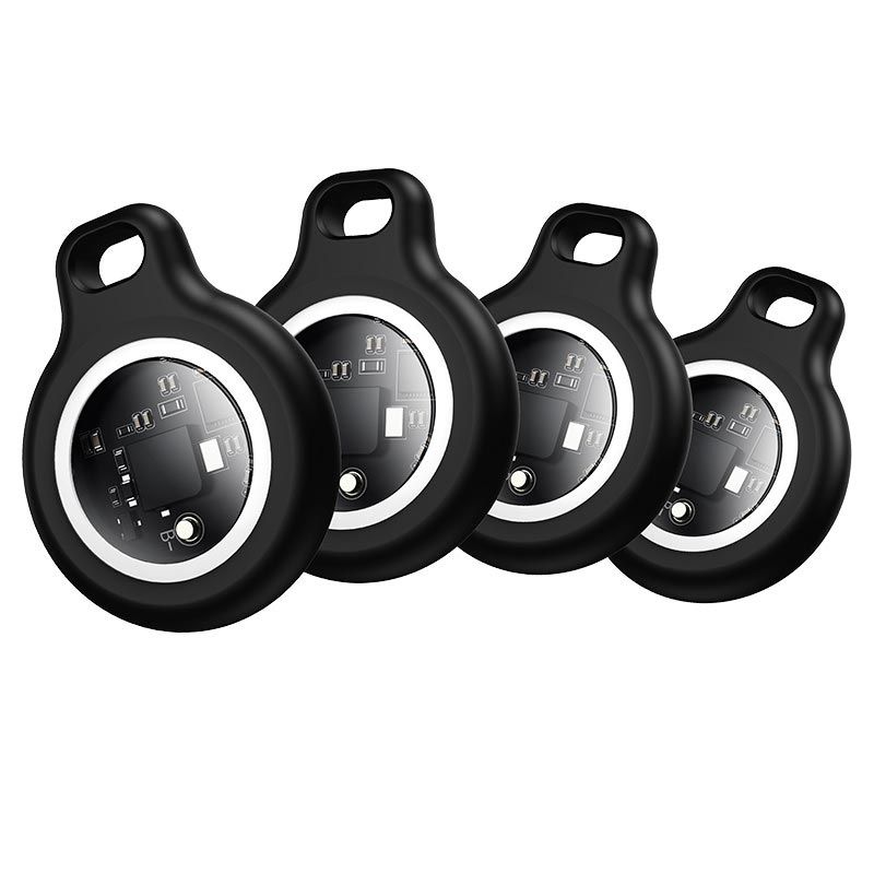 Поисковый трекер HOCO Tiger intelligent positioning anti-lost device set E91 (4PCS) white Поисковый трекер HOCO Tiger intelligent positioning anti-lost device set E91 (4PCS) white