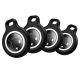 Поисковый трекер HOCO Tiger intelligent positioning anti-lost device set E91 (4PCS) white Поисковый трекер HOCO Tiger intelligent positioning anti-lost device set E91 (4PCS) white