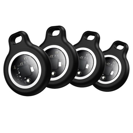 Поисковый трекер HOCO Tiger intelligent positioning anti-lost device set E91 (4PCS) white Поисковый трекер HOCO Tiger intelligent positioning anti-lost device set E91 (4PCS) white
