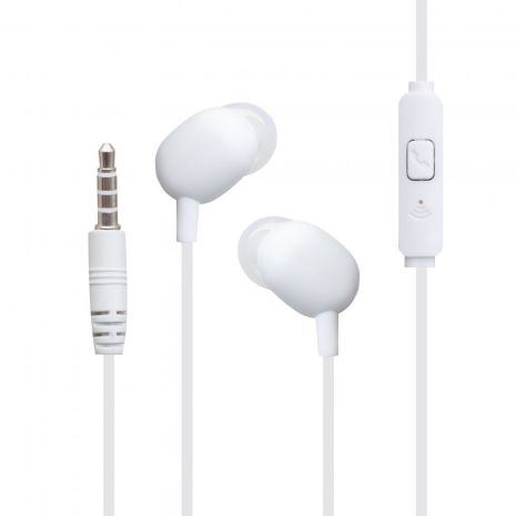 Наушники REMAX with mic Wired Earphone RW-105 HD Mic white