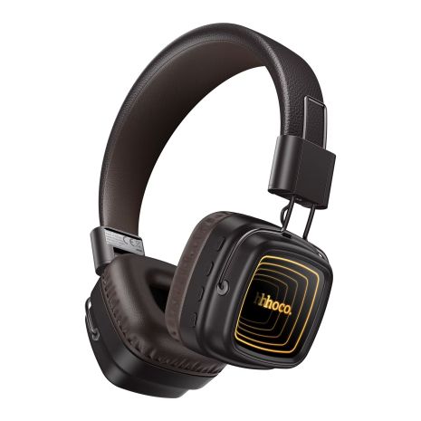 Наушники HOCO W72 Earl Ⅲ abyss mirror BT headphones |BT6.0/AUX, 25h| brown Наушники HOCO W72 Earl Ⅲ abyss mirror BT headphones |BT6.0/AUX, 25h| brown
