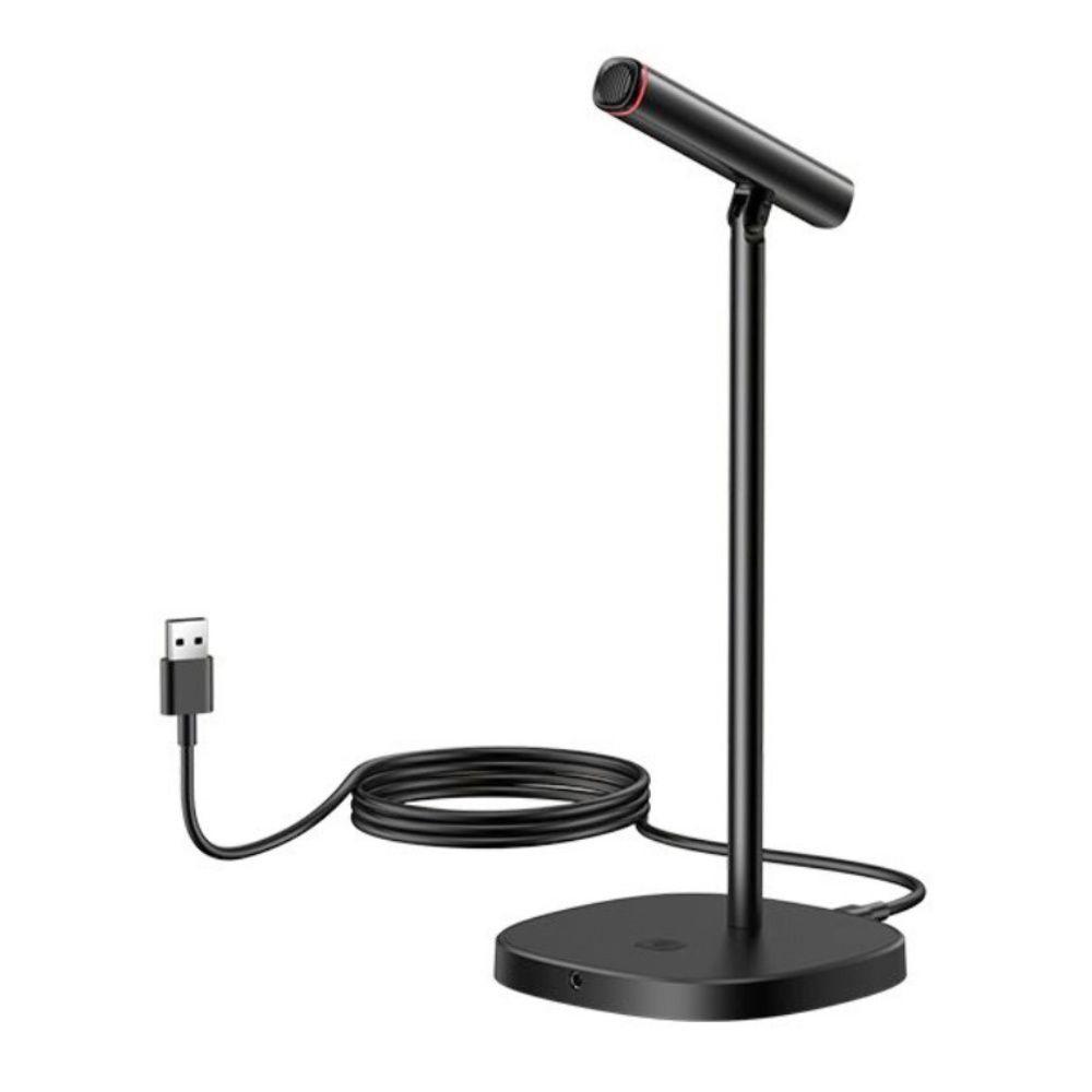 Микрофон Remax K08 настольный компьютерный black Микрофон Remax K08 настольный компьютерный black