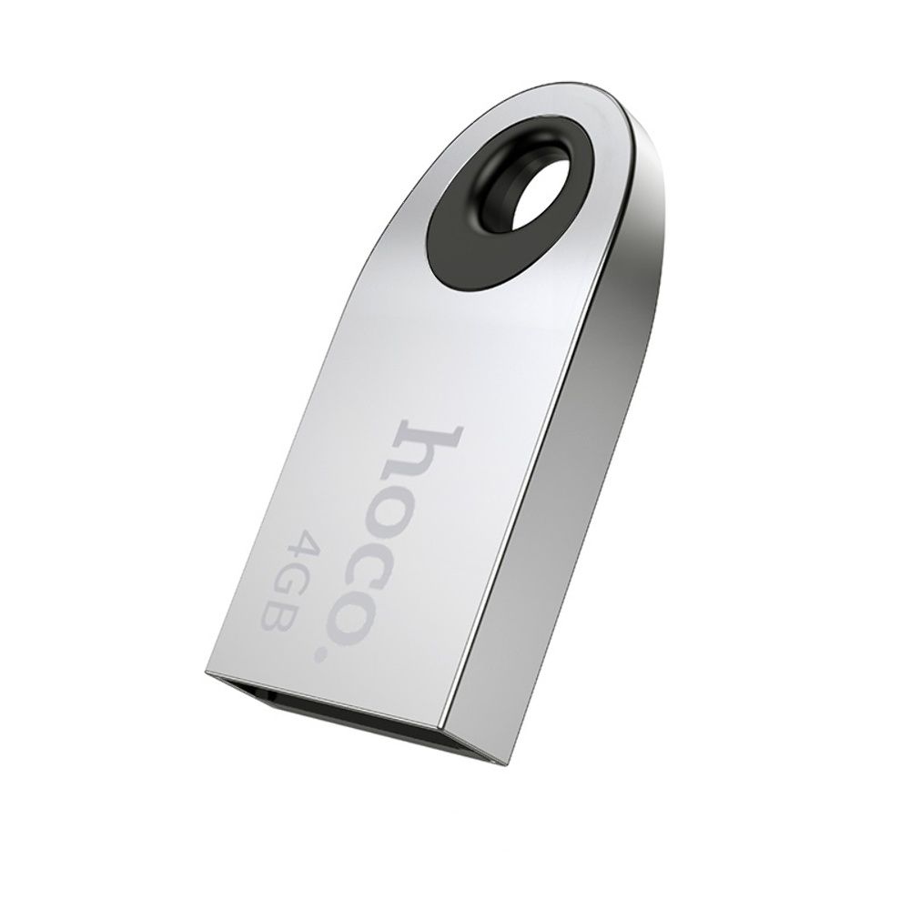 USB флеш накопичувач Hoco UD9 4GB USB 2.0 металевий silver USB флеш накопичувач Hoco UD9 4GB USB 2.0 металевий silver