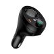 Автомобильное зарядное устройство Hoco E88 2 Type-C 35W c дисплеем и FM-модулятором black Автомобильное зарядное устройство Hoco E88 2 Type-C 35W c дисплеем и FM-модулятором black