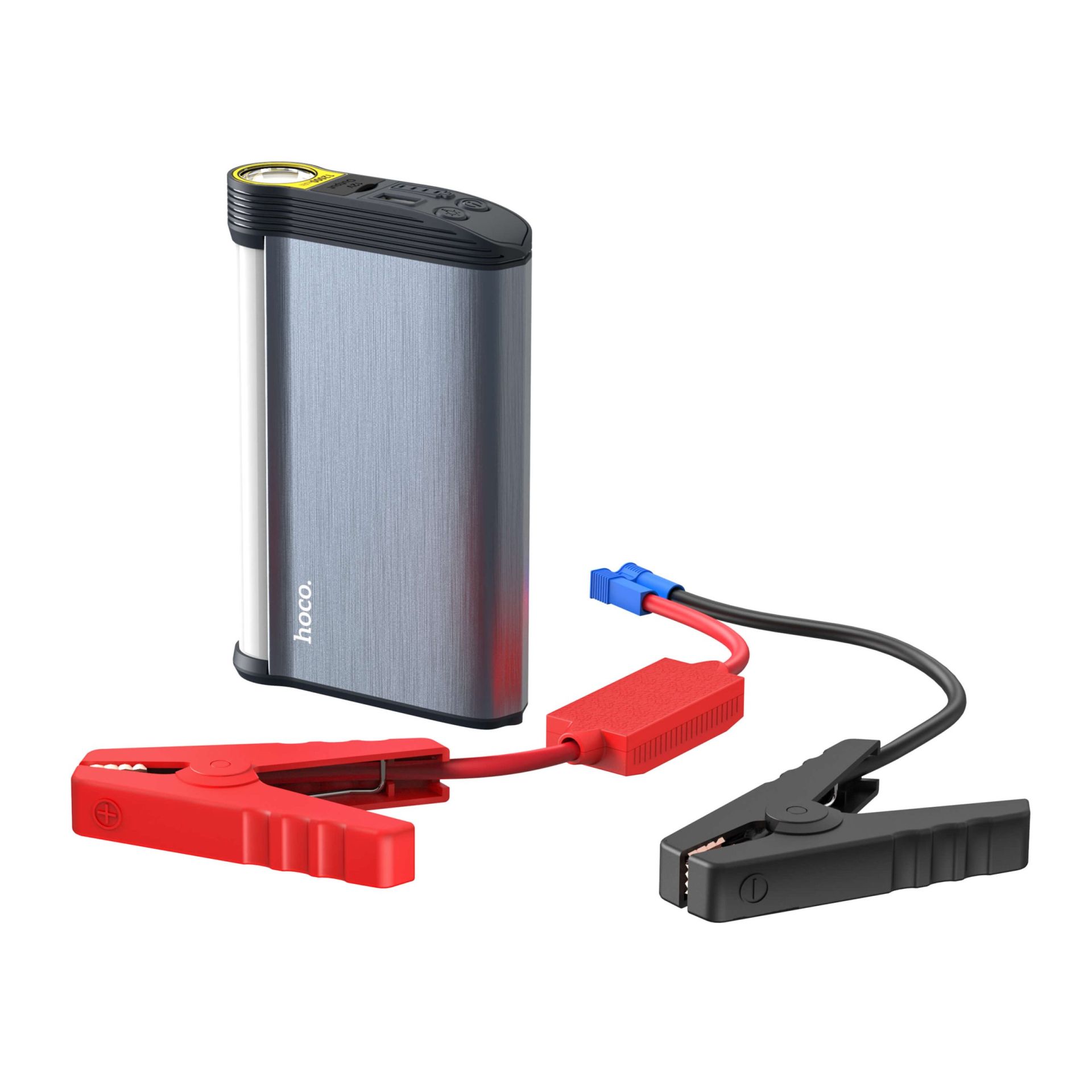 Пусковий пристрій (бустер) для авто HOCO car lighting Emergency Start Power Supply 12000mAh DB14 | black Пусковий пристрій (бустер) для авто HOCO car lighting Emergency Start Power Supply 12000mAh DB14 | black